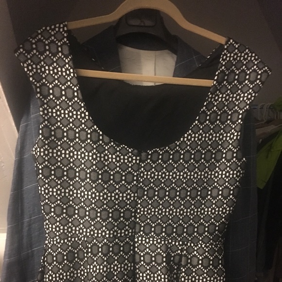 Cocktail fit n flare knee length dress semi-formal - Picture 5 of 6